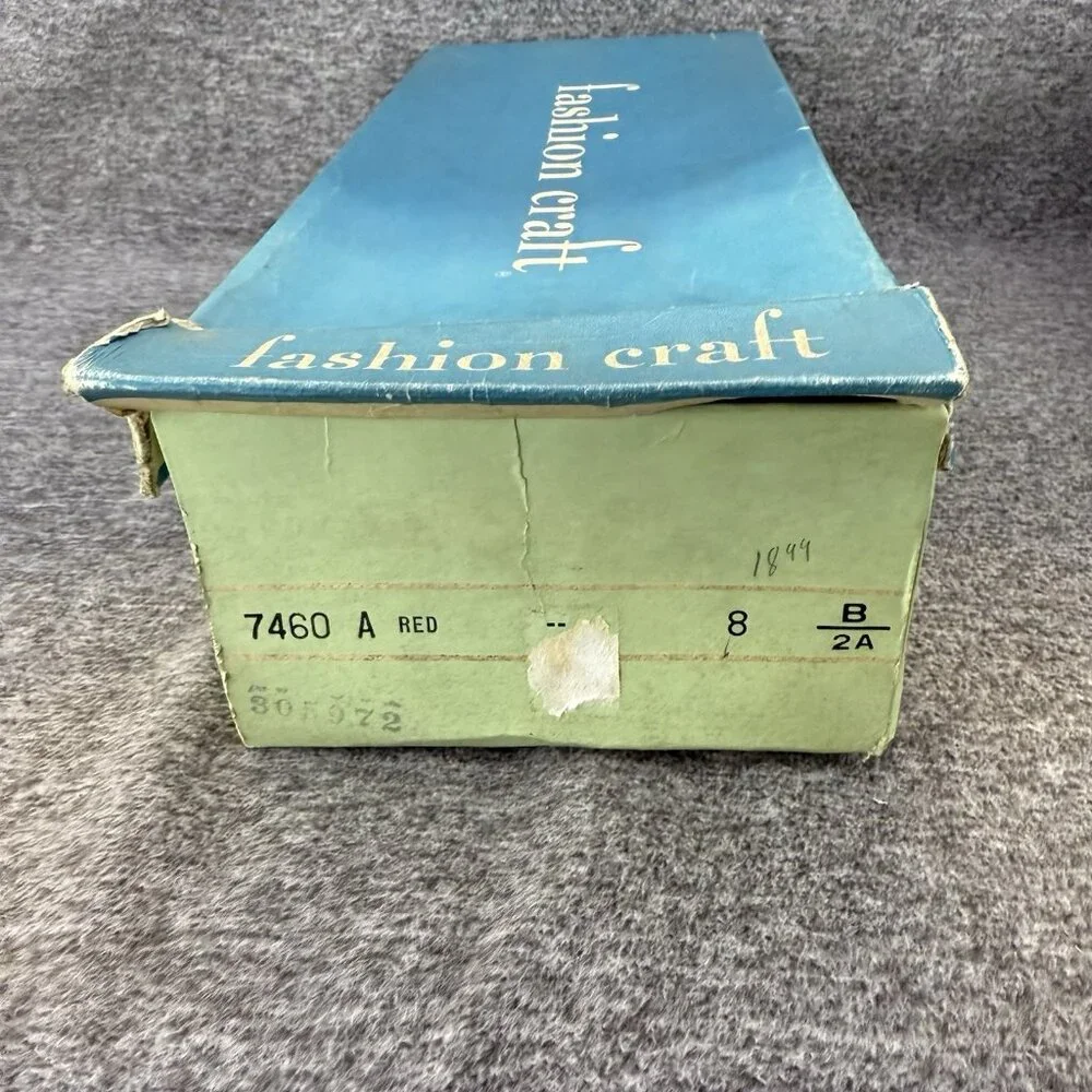 ✅Women’s 8B/2A VTG 60s/70's Fashion Craft D’Orsay Heel Pumps ✅Collectors Display - Picture 3 of 13